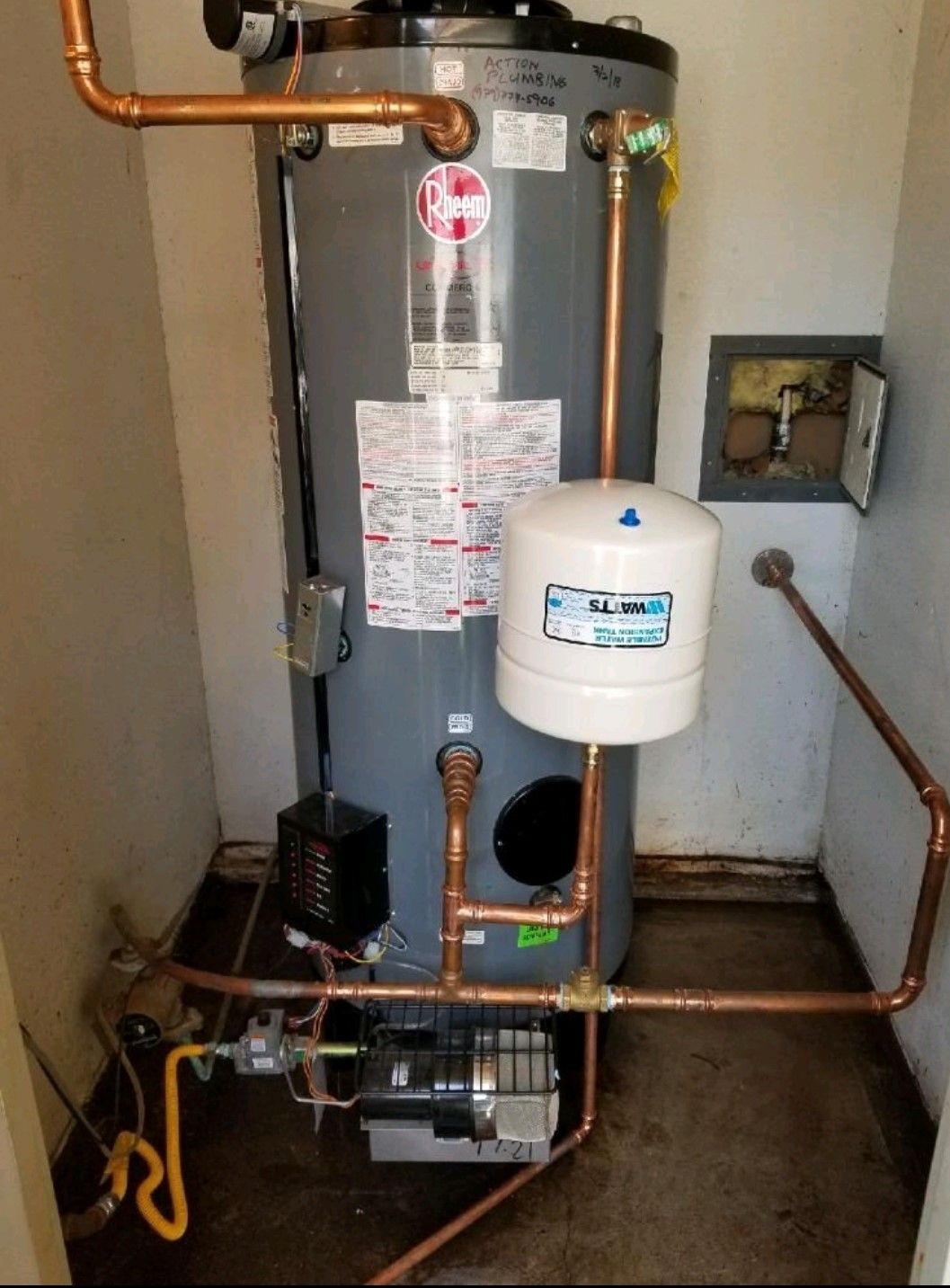 Water Heater Closet